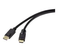 Renkforce RF-4581870 DisplayPort / HDMI Cavo adattatore Spina DisplayPort, Spin