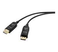Renkforce RF-4598018 Fibra ottica / DisplayPort Cavo Spina DisplayPort, Spina D