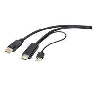 Renkforce RF-4600632 DisplayPort / HDMI Cavo adattatore Spina DisplayPort, Spin