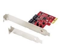 Renkforce RF-4679590 2 Porte Controller RAID PCIe x4 Adatto per (SSD): SATA SSD
