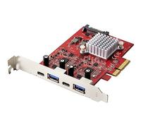 Renkforce Scheda controller USB RF-4679642 – 2+2 porte USB 3.1/3.2 Gen 2 USB-C PCIe