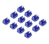 Renkforce RF-4695228 Blocco porta RJ45 LAN Kit da 12 Blu