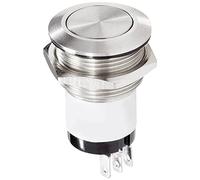 Renkforce RF-4707808 - Pomello per Campanello Singolo in Acciaio Inossidabile