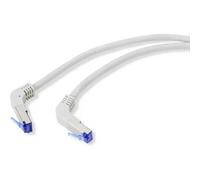 Renkforce RF-4892520 RJ45 Cavo di rete, cavo patch CAT 6A S/FTP 20.00 m Grigio