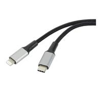 Renkforce RF-4995188 USB-C®, Apple Lightning Cavo 2.00 m Rivestimento del cavo
