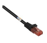 Renkforce RF-5042662 RJ45 Cavo di rete, cavo patch CAT 6 U/UTP 15.00 m Nero co
