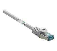 Renkforce RF-5043948 RJ45 Cavo di rete, cavo patch CAT 6A S/FTP 10.00 m Grigio Ritardante di fiamma 1 pz.
