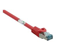 Renkforce RF-5043970 Cavo di Rete RJ45, Cavo Patch Cat 6a S/FTP 5.00 m, Rosso, ignifugo, 1 Pezzo