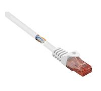 Renkforce RF-5044026 RJ45 Cavo di rete, cavo patch CAT 6 U/UTP 10.00 m Bianco