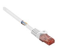 Renkforce RF-5044026 RJ45 Cavo di rete, cavo patch CAT 6 U/UTP 10.00 m Bianco