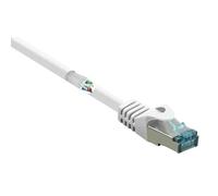 Renkforce RF-5044036 RJ45 Cavo di rete, cavo patch CAT 6A S/FTP 5.00 m Bianco
