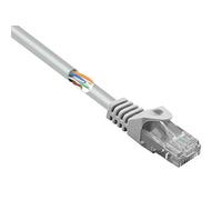Renkforce RF-5047502 - Cavo di Rete RJ45, Cat 5e U/UTP, 5 m, Grigio con Protezione antigroviglio 1 Pezzo