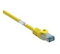 Renkforce RF-5153664 RJ45 Cavo di rete, cavo patch CAT 6A S/FTP 10.00 m Giallo