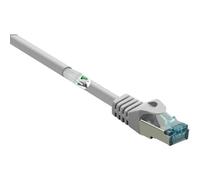 Renkforce RF-5191008 RJ45 Cavo di rete, cavo patch CAT 6A S/FTP 30.00 m Grigio