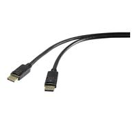 Renkforce RF-5234036 DisplayPort Cavo Spina DisplayPort, Spina DisplayPort 5.00