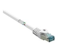 Renkforce RF-5462396 RJ45 Cavo di rete, cavo patch CAT 6A S/FTP 20.00 m Bianco
