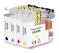 Renkforce RF-5679774 Cartuccia Compatibile sostituisce Brother LC-123BK, LC-12