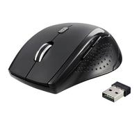 Renkforce RF-5827190 RF-WM-210 Mouse Senza fili (radio) Ottico Nero 6 Tasti 160