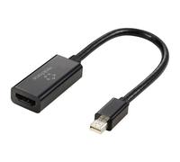 Renkforce RF-5947252 Mini-DisplayPort Cavo adattatore Presa HDMI-A 0.16 m Nero