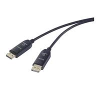 Renkforce RF-6117766 Fibra ottica / DisplayPort Cavo Spina DisplayPort, Spina D