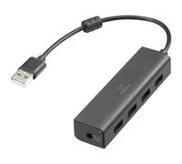 Renkforce RF-6382720 Hub USB 4 Porte USB-A USB 2.0 480 MBit/s Nero RF-USBH-110