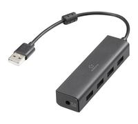 Renkforce RF-6382720 Hub USB 4 Porte USB-A USB 2.0 480 MBit/s Nero RF-USBH-110