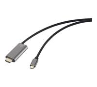Renkforce RF-6409792 USB-C® / HDMI Cavo adattatore Spina USB-C®, Spina HDMI-A,