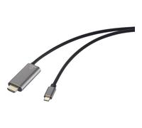 Renkforce RF-6409792 USB-C® / HDMI Cavo adattatore Spina USB-C®, Spina HDMI-A,
