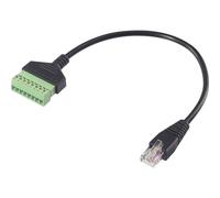 Renkforce RF-6443978 RJ45 Rete Cavo adattatore [1x Spina RJ45 8p8c - 1x Collega