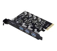 Renkforce RF-6613196 3+2 porte Scheda controller USB 3.1 USB-C® (USB 3.2 Gen 2)