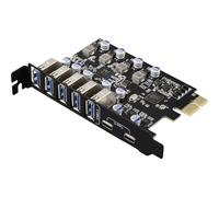 Renkforce RF-6613198 5+2 Porte Scheda controller USB 3.0 USB 3.0, USB-C® (USB