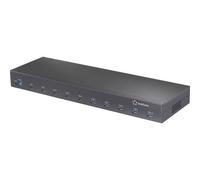 Renkforce RF-6627278 483 mm (19) Rack Mount 10-Port USB 3.2 Gen 2 Hub Hub USB 3
