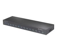 Renkforce RF-6677282 483 mm (19) Rack Mount 13-Port USB 3.2 Gen 2 Hub 13 Porte