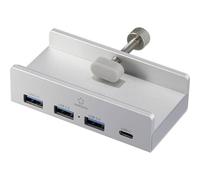 Renkforce RF-6690354 Hub USB 3+1 Porte USB-A, USB-C® USB 3.2 Gen1 5 GBit/s Con