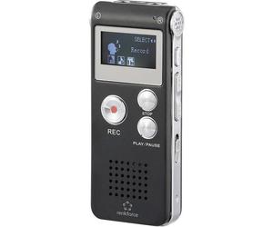 Renkforce RF-6691332 RF-DVR-L169 Registratore vocale digitale Tempo di registra