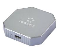 Renkforce RF-6694572 RF-M2E-200 Contenitore hard disk M.2 USB-C®, M.2 SATA, M.2