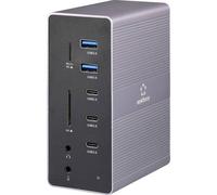 Renkforce RF-6748348 Docking station USB-C® RF-DKS-910 Adatto per marchio: univ