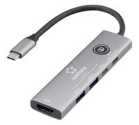 Renkforce RF-6797972 Docking station USB-C® RF-DKS-908 Adatto per marchio: univ
