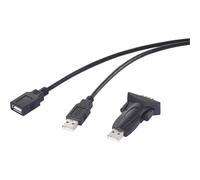 Renkforce RF-6801264 USB 2.0, Seriale Adattatore [1x USB - 1x Spina RS232] 1.00