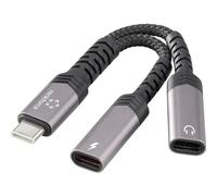 Renkforce RF-6877610 USB-C®, Audio Cavo adattatore [1x spina USB-C® - 2x presa