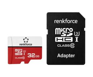 Renkforce RF-7488100 RFmSD32 Scheda microSDHC 32 GB A1 Application Performance
