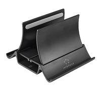 Renkforce RF-LTS-120 Supporto per Notebook - Supporto Verticale 3 in 1 per Laptop, Tablet e Cellulare