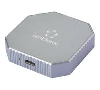 Renkforce RF-M2E-200 Contenitore hard disk M.2 USB-C®, M.2 SATA, M.2 PCIe NVMe