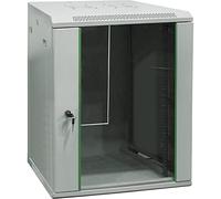 Renkforce RF-NC-140 Armadio rack da parete 19 (L x A x P) 600 x 816.2 x 450 mm 16 U Grigio (RAL 7035)