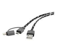 Renkforce RF4145364 Cavo USB USB 2.0 Spina USB-A, Spina USB-Micro-B, Connettore
