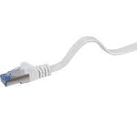 Renkforce RJ45 CAVO CONSEGNAZIONE DI RETE CAT 6A U/FTP 3 M Grigio altamente flessibile, con protezione del naso a riposo, RenkF