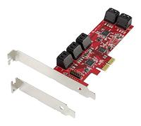 Renkforce RF-2748532 10 Porte Controller SATA PCIe x4 Adatto per (SSD): SATA SSD incl. Slot Low-Profile