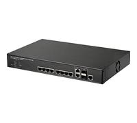 RENKFORCE Switch di rete RJ45/SFP RF-MSW-600 8+2 porte 1 GBit/s Funzione PoE