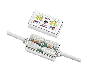 Renkforce Toolless Connection Box adatto per (specifiche di rete (CAT)): CAT 6, RF-4452186, Argento