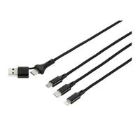 Renkforce US203/1.2M Cavo di ricarica USB USB 2.0 Spina USB-A, Spina USB-C®, Sp
